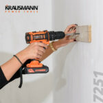 KRAUSMANN 7251 Κρουστικό Δραπανοκατσάβιδο Μπαταρίας 20V 1x1.3Ah - Image 2
