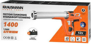 Πιστόλι σιλικόνης krausmann 1400 - Image 3