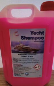 Yatch shampoo 4LT. (with wax)