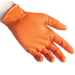 Aurelia Ignite Γάντια νιτριλίου χωρίς πούδρα πορτοκαλί - Image 2