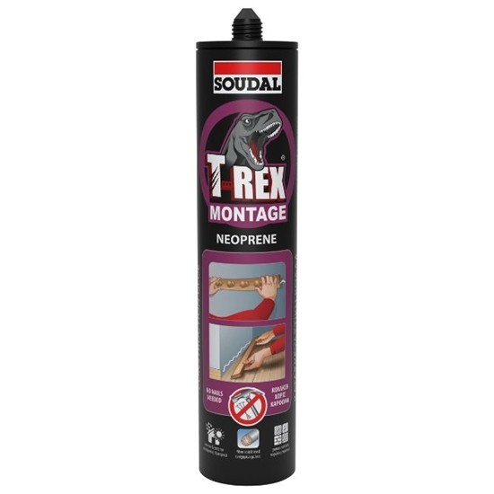 29 Soudal T-Rex montage σιλικόνη 310 ml. - Image 1